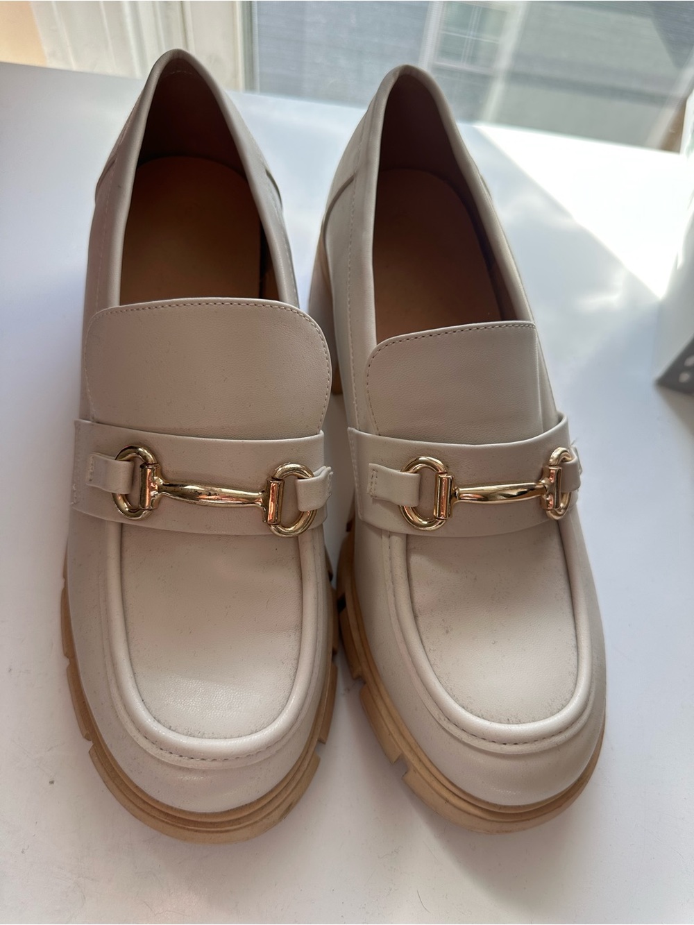Beige Zby Loafers